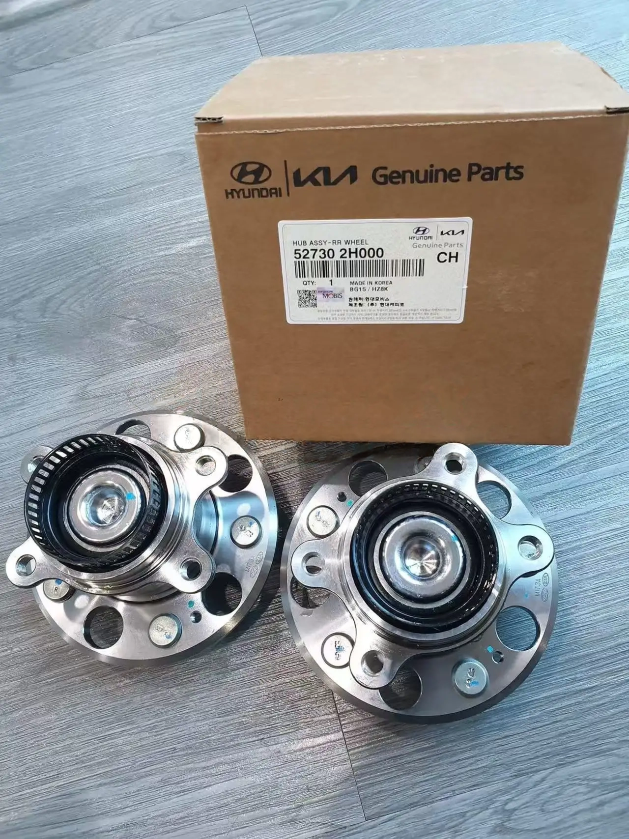 HYUNDAI ORIGINAL QUALITY 52730-2H000 REAR WHEEL HUB AND BEARING ASSEMBLY